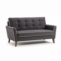 Sofa for living room use with fabric upholstery and wooden legs 180 x 85 x 85cm